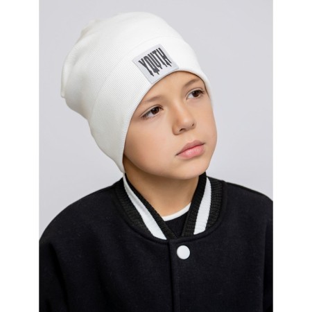 Children's hat, size 52, milk color