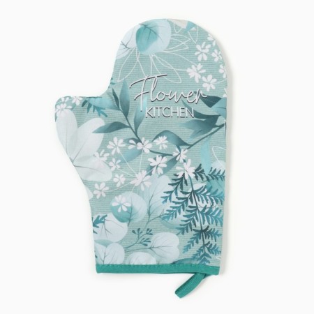 The mittens of the share "Eucalyptus" 20x28cm, Gabardin, 35% HL, 65% PE-1
