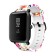 Smart hours strap "Flowers", 20 mm, silicone