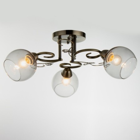 Chandelier 6591200/3 E27 40W bronze 46x46x24 cm Bayerlux-2