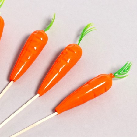 Skewers "carrots", set 6 pcs, color orange-1