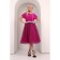 Female skirt, size 48, fuchsia color
