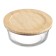 Smart Solutions baking and storage container with bamboo cover, 650 ml