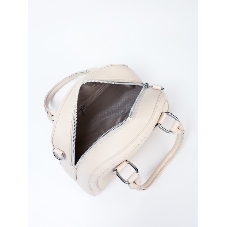 Women's bag, 22*7*14, lightning departure, belt lengths, white-8