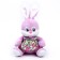 Soft toy "Bunny in a sundress", 16 cm