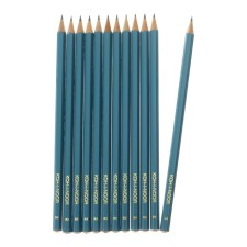 Set 12 pieces of pencil Chernographic Koh-I-Noor 1702/2 HB, faceted (749508)