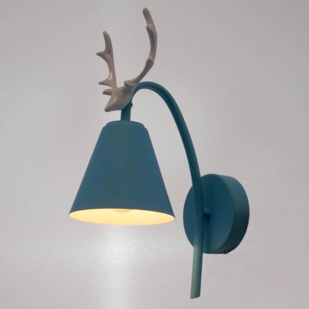 Sconces "Deer" 1ke27 40W Blue 22x12x34.5 cm-1