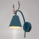 Sconces "Deer" 1ke27 40W Blue 22x12x34.5 cm