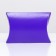 Folding box, pillow, purple, 11 x 8 x 2 cm,