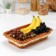 Basket for fruits and bread of the milk chocolate, 30 × 19.5 × 6 cm