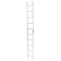 Tundra staircase, aluminum, single -section, bailiff, 10 steps, 2800 mm