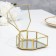 Casket for rings "Heart", 12x12x4 cm, glass
