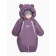 Snowy Travel, winter, winter, height 68 cm, purple color