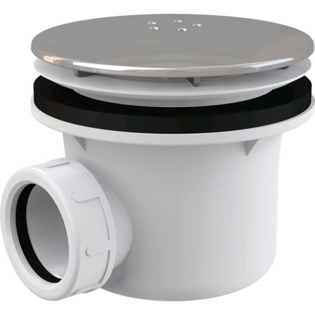 Siphon for the pan alcaplast a49k, with a drain hole dn = 90 mm, metal Lux