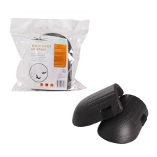 Protective knee pads, 2 pcs., EVA material, black, AKP-01
