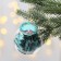 Christmas ball with scrolls New Year's “Warm Wishes”, for the New Year, 30 scrolls