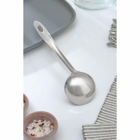 Spoon for stainless steel sauce “hostess”, 30 ml, h = 25 cm, silver color-1