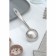 Spoon for stainless steel sauce “hostess”, 30 ml, h = 25 cm, silver color