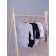 Body Kimono children with a long sleeve Rant Base, height 68 cm, color is light gray melange