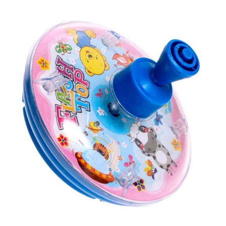Yula "Rainbow" with a light effect, D-12 cm, mix