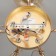 Armand chandelier 5x40W E27 Gold 54x54x20cm Ritter