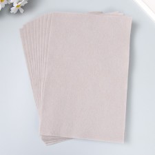 A set of felt 20x30 cm, soft, 1.4 mm, 10 sheets, gray