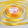 Satin tape, 12 mm × 23 ± 1 m, sunny color No. 16
