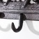 Decorative metal hooks "horses in the field" 30x4x17.5 cm