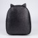 Baby backpack for girls with sparkles "cat", removable elements, 27x23x10 cm