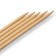 Stock, bamboo knitting needles, 5.0 mm/20cm, 5 pcs