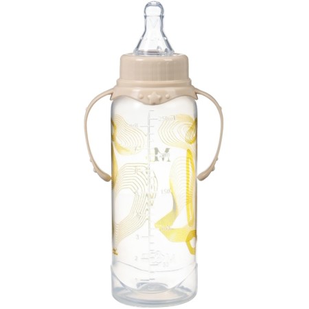 Bottle for feeding "M&B", 250 ml cylinder, with handles-5