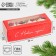 Box for confectionery with the window “Happy New Year!”, 26 x 10 x 8 cm, New Year