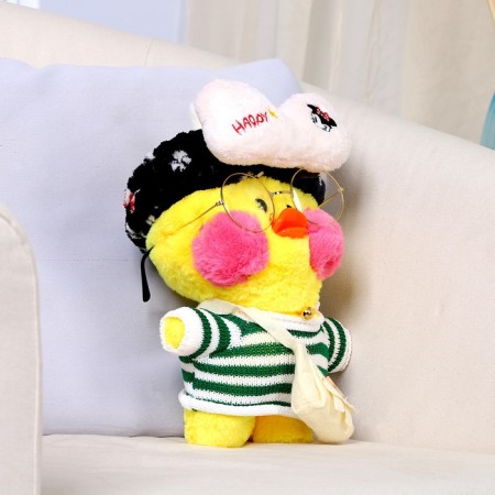 Soft toy "Duck. Lalafanfan ", Mix color-1