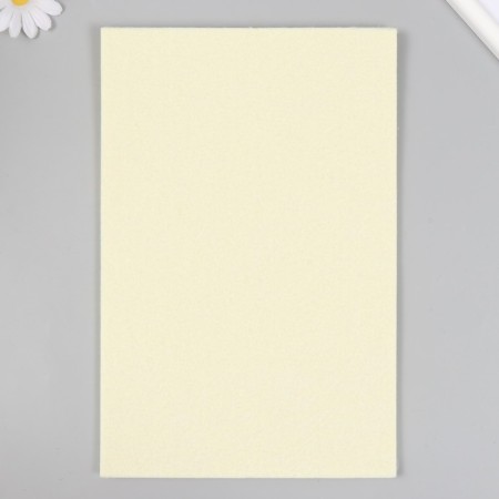Tough felt 5 mm "cream" set 3 sheets A4 format format-3