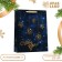 Laminated vertical "garland", 33 x 42 x 10 cm laminated