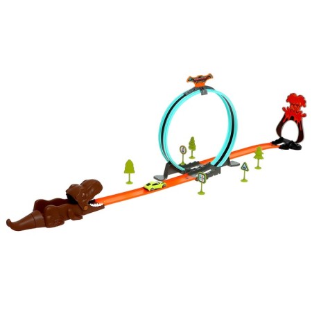 Dinosaurus Automobile Track, with launch, a machine included-1