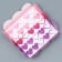 Bearbox, confectionery packaging with PVC lid, “with love”, 10.5 x 10.5 x 3 cm