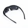 Polarization glasses with a set of interchangeable light filters