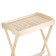 Serving folding table, 60 × 40 × 73cm, from needles