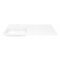 Sink over the washing machine Uperwood Magenta, 110 cm, left, white