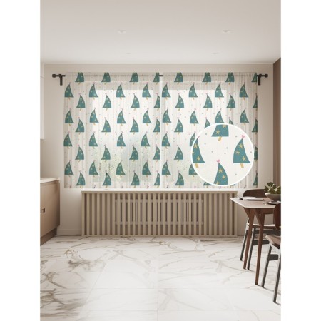 Photo "Christmas trees dance", size 145x180 cm, 2 pcs