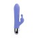 Vibrator with clitoral stimulation Flovetta Crocus, silicone, purple color, 17.5 cm