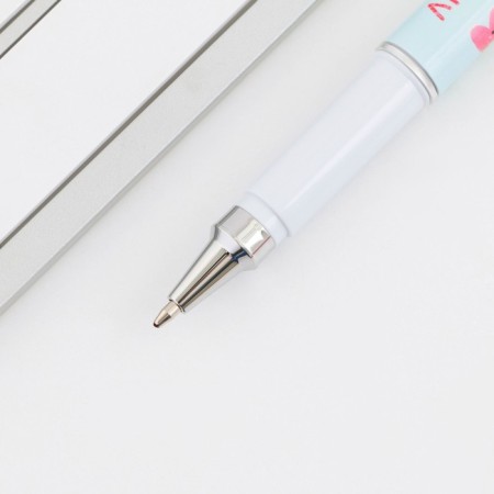 Pen with a cap “beloved teacher”, blue paste, 1.0 mm-2