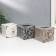 Ceramics candlestick for 1 candle "Plant pattern" MIX 7x9x7.5 cm