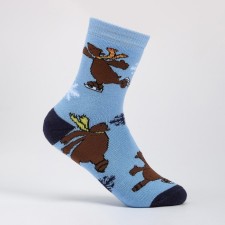 Noski children's terry, blue color, size 18-20