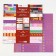 A set of paper for scrapbooking "Bright geometry", 12 sheets, 30.5 x 30.5 cm, 180 g/m²