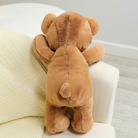 Soft toy "Bear", with a bow, 45 cm, brown color-3