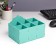 Organizer for storing little things "forward, princess!" 6 departments, 18.7x12.5x12.5 cm