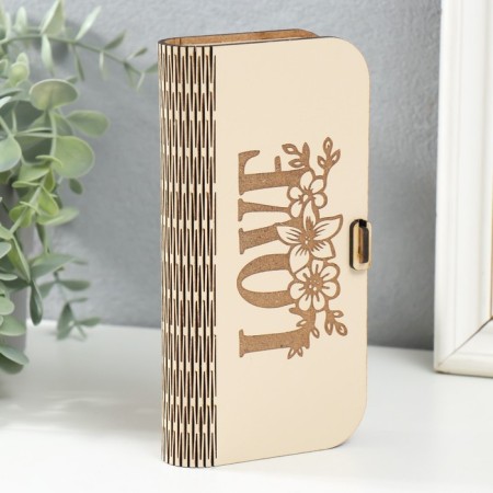 Casket "Love" 17x8.5x3 cm-1