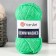 Yarn "Denim Washed" 30% acrylic 70% cotton 130m/50g (909 bright greens)